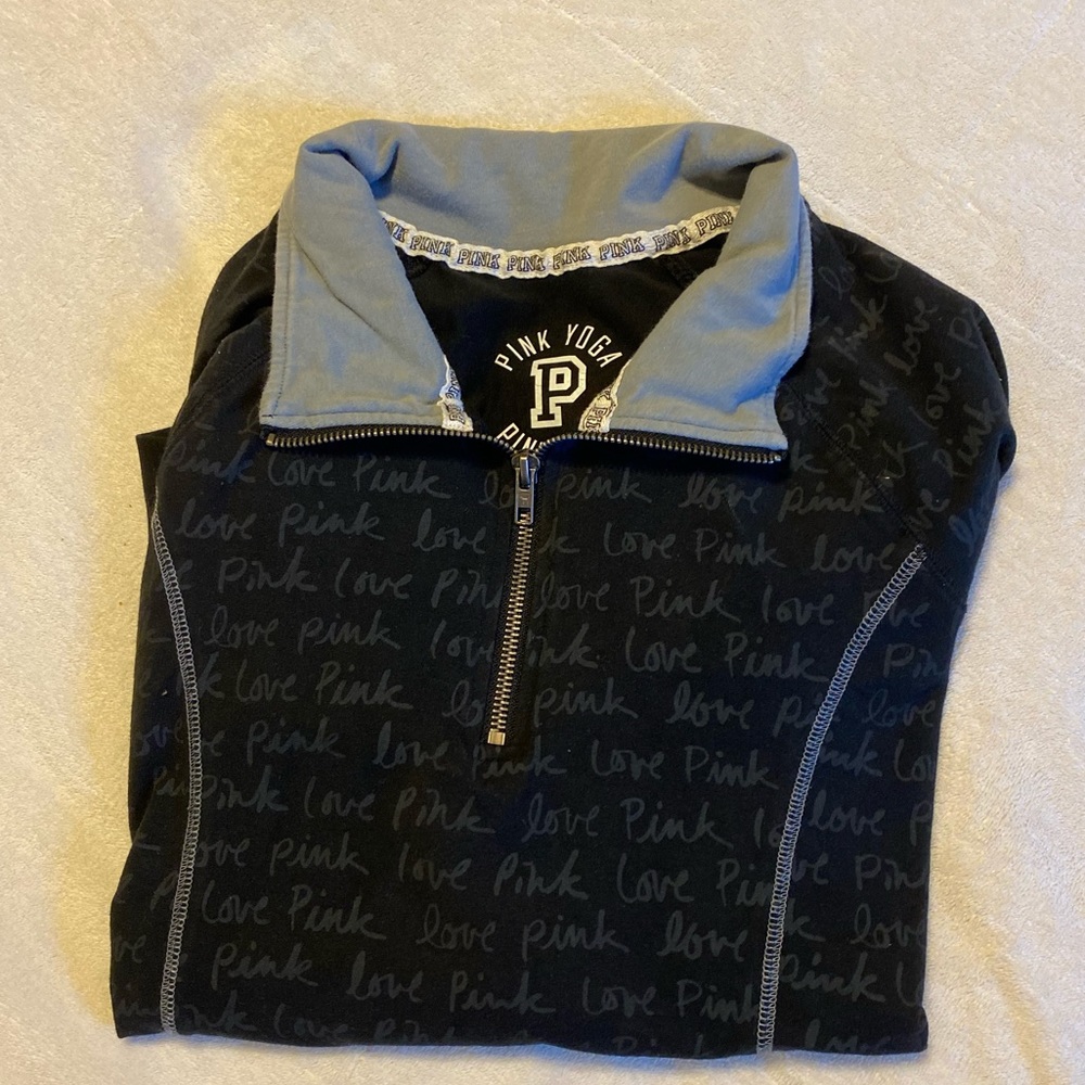Victoria’s Secret pink quarter zip